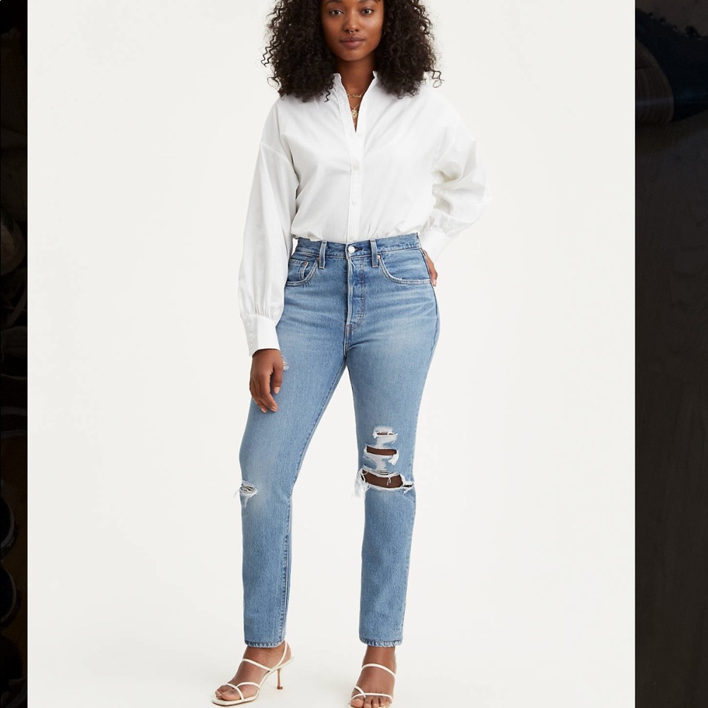 NWT Levi’s Original Fit Skinny Jeans 29x30 - Picture 2 of 5
